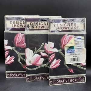 Vintage Brewster Chesapeake Wallpaper Border Home Decor 15 Yards Floral Magnolia